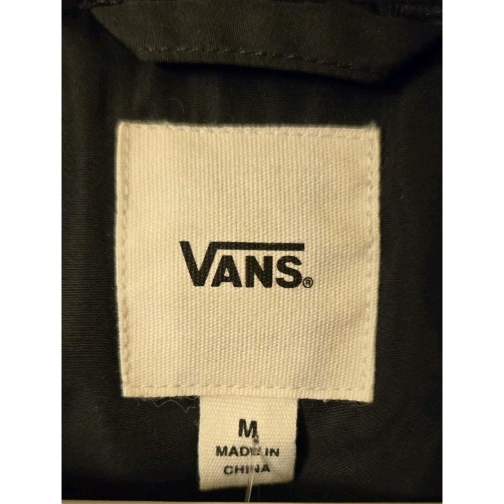Vans Women's Foundry Puffer MTE All Weather Full Zip Insulated Jacket Black NWT - Picture 8 of 11